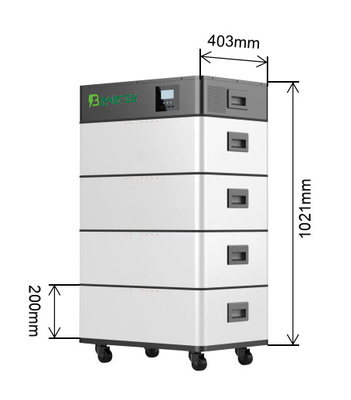 lithium Ion Batteries de puissance de stockage de ménage de batterie solaire de 51.2V 400Ah 20Kwh Lifepo4