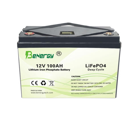 Batterie de l'ion EV de la batterie 12V 100ah 150ah 200ah du haut-parleur Lifepo4 de Bluetooth pour la puissance extérieure