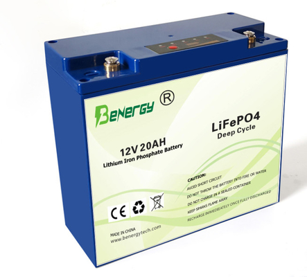 Batterie IP65 Lifepo4 12V 20AH avec indicateur SOC