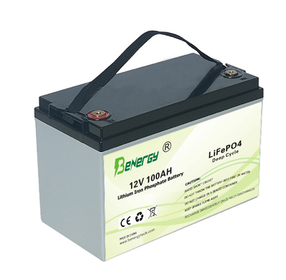 Batterie LiFePo4 12V 100AH remplace la batterie au plomb pour véhicule électrique