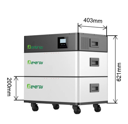 Lithium Ion Batteries de puissance de remisage des batteries solaire de 16S1P 200Ah 10Kwh Lifepo4